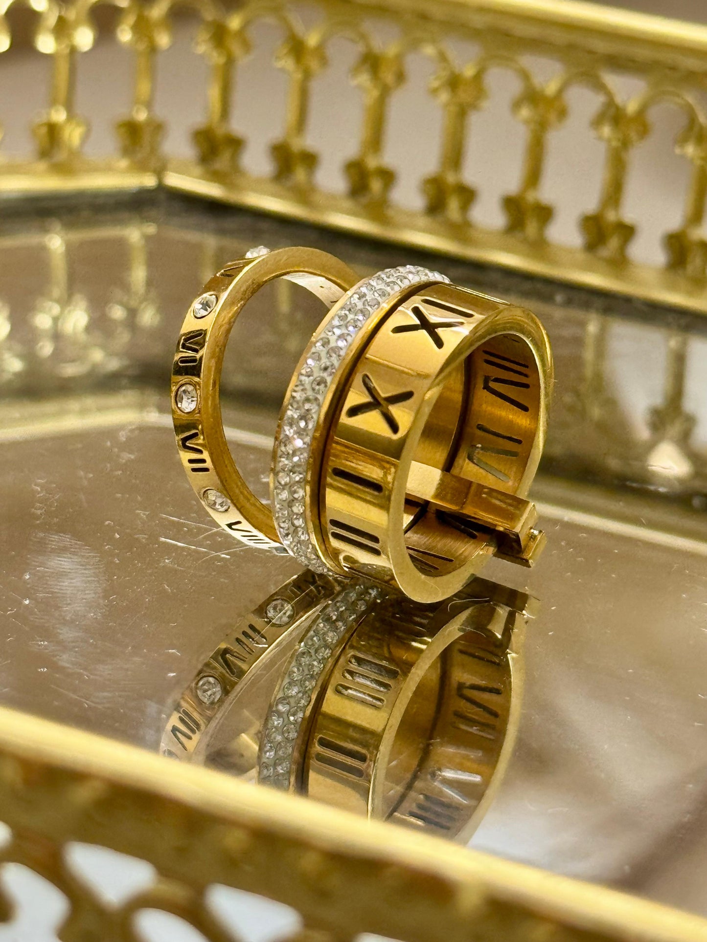 Roman Trio Ring