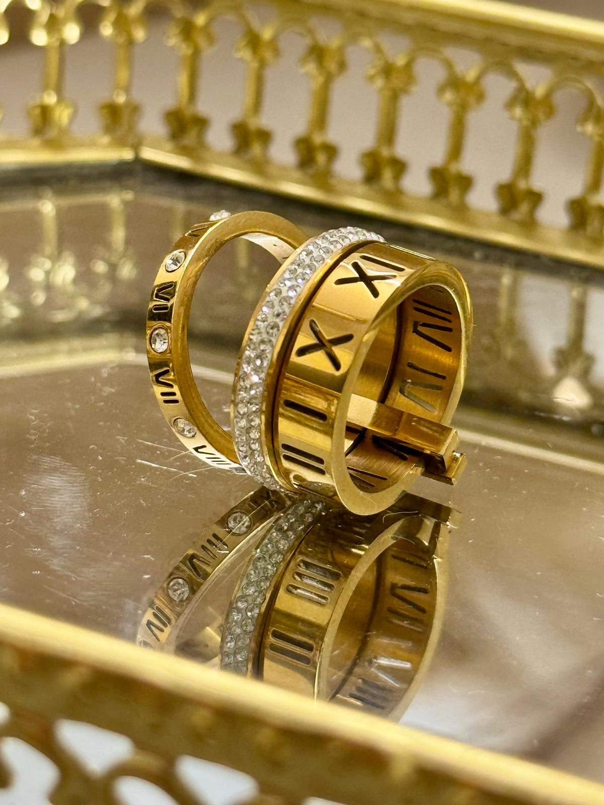 Roman Trio Ring
